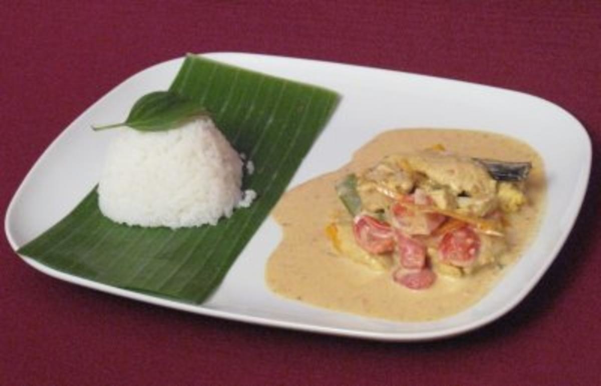 Geschnetzeltes vom Huhn mit Vanille-Currysoße