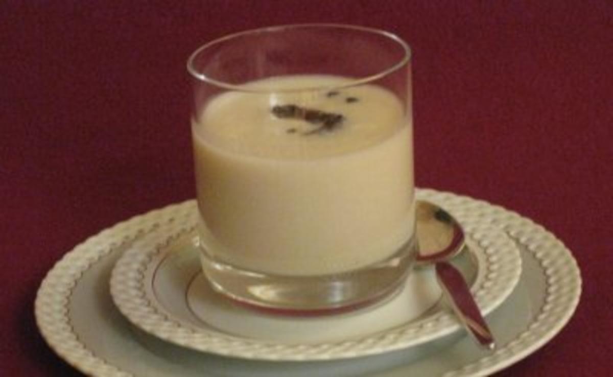 Blumenkohlcremesuppe mit Trüffel