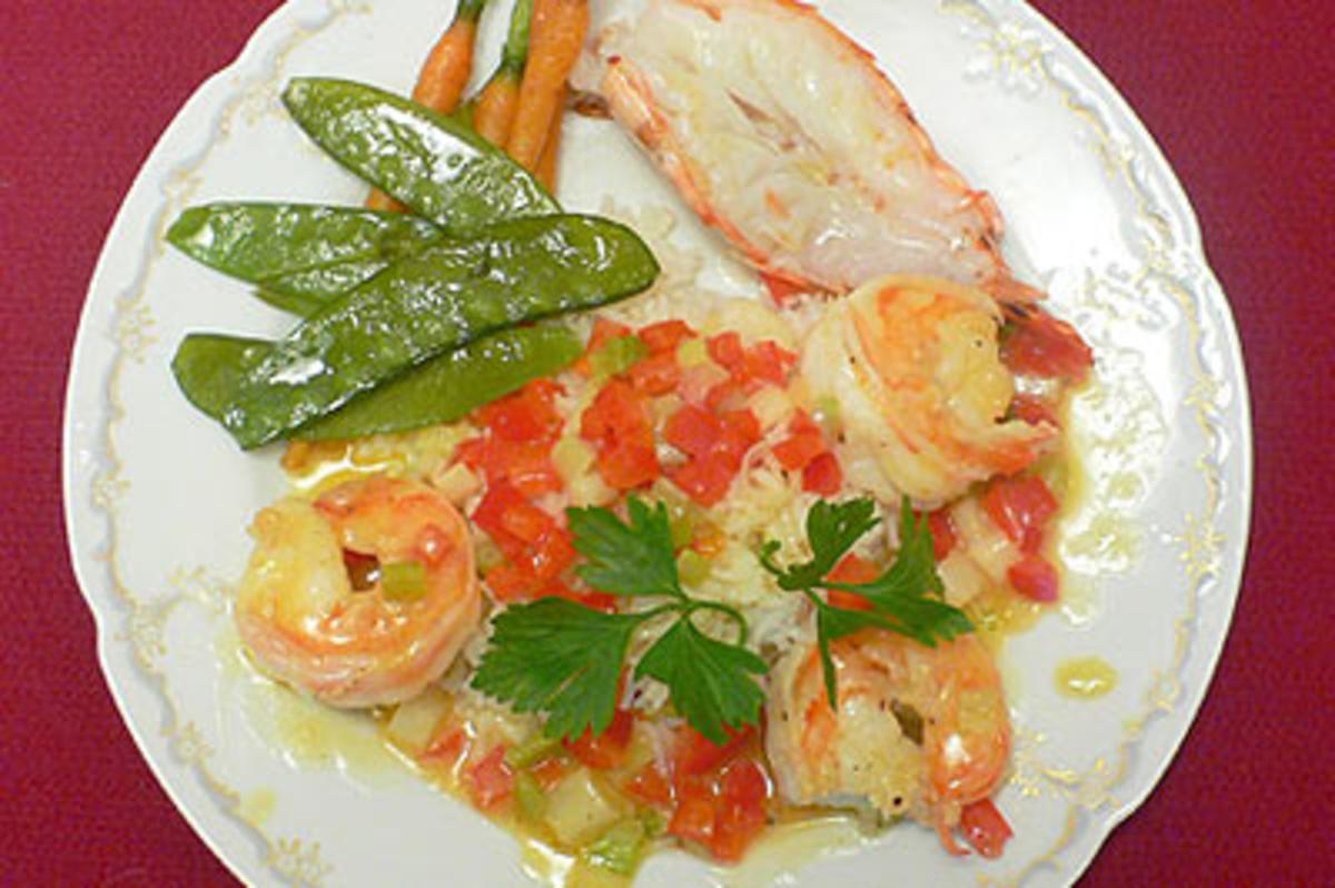Shrimps au Pastis
