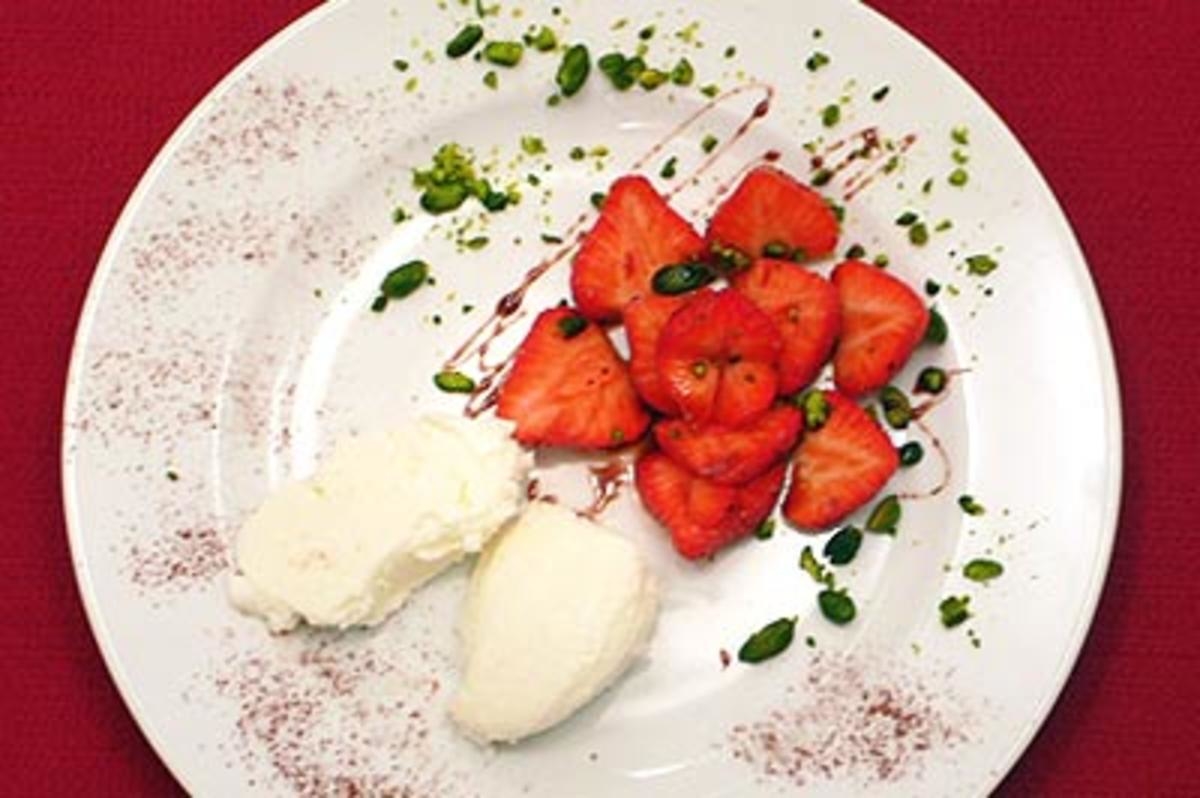 Holunderblüten-Quark-Mousse