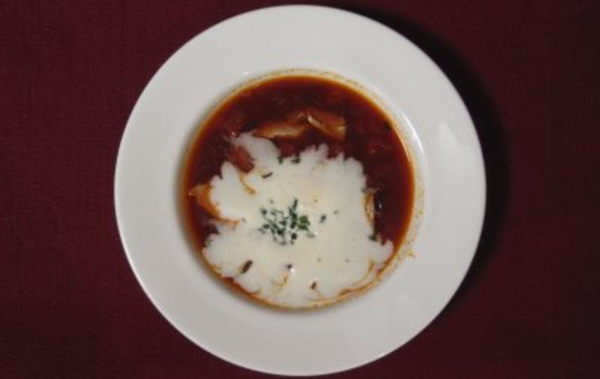 Rote-Bete-Gemüsesuppe