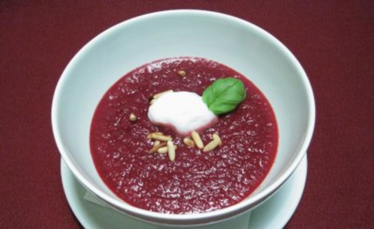 Rote-Bete-Ingwer-Süppchen