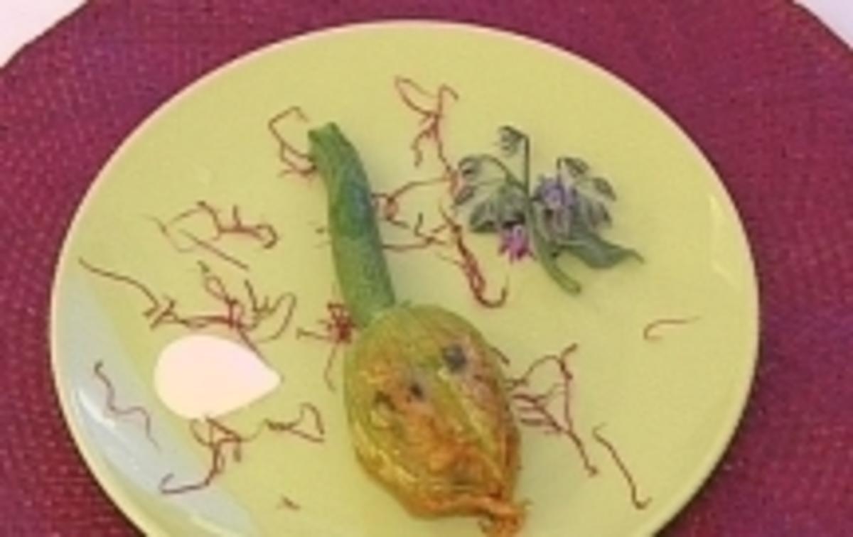 Fleisch fressende Zucchiniblüten
