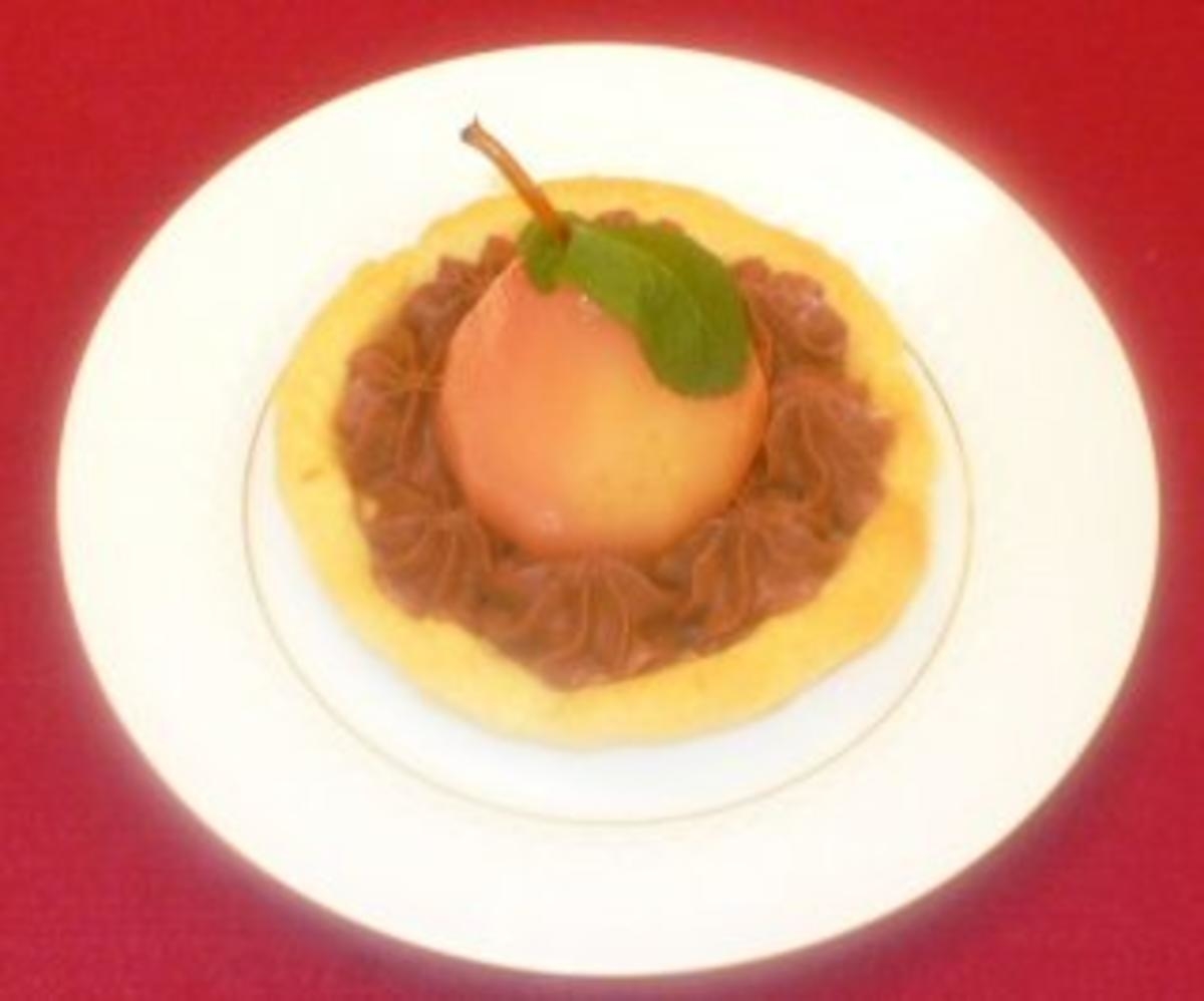 Birnen-Schokoladen-Tartelettes