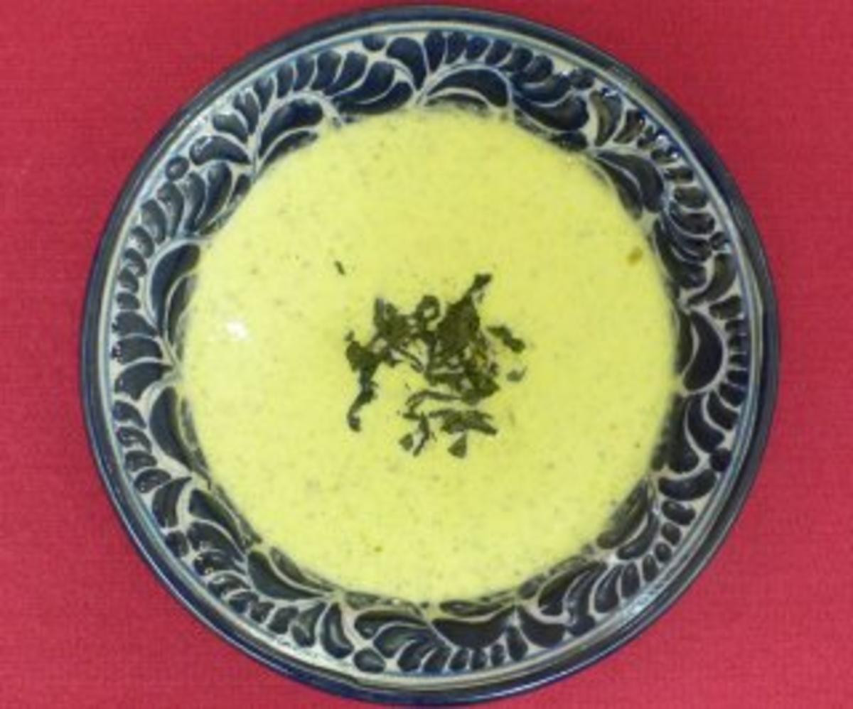 Chili-Cremesuppe mit Mais