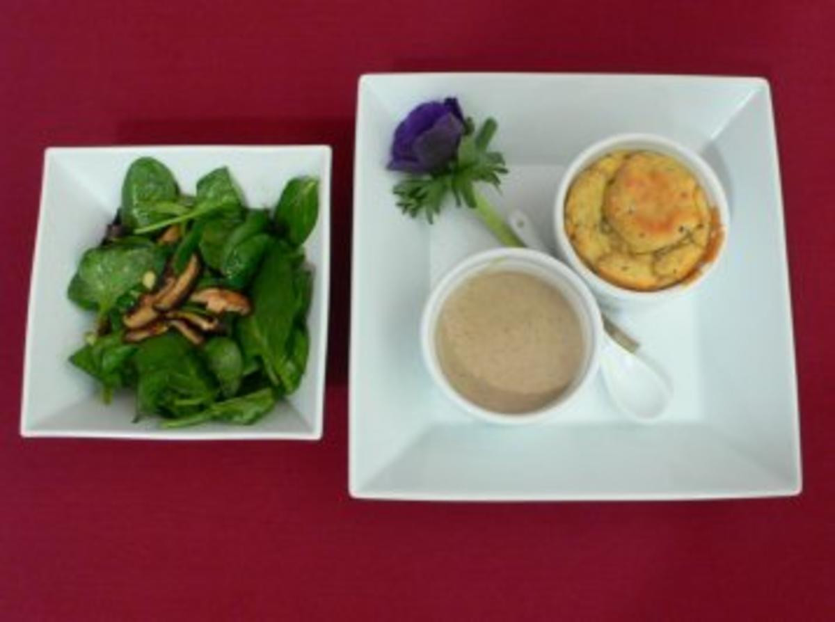 Pilz-Komposition - Composition de champignons