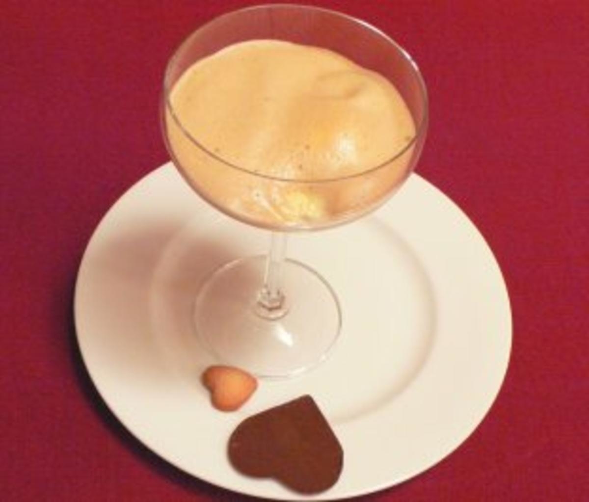 Eis mit Espresso-Zabaione