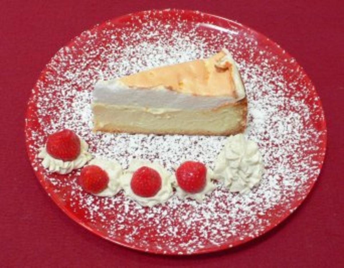 Schmandkuchen mit Vanillesahne und perfekte Dinner-Kekse