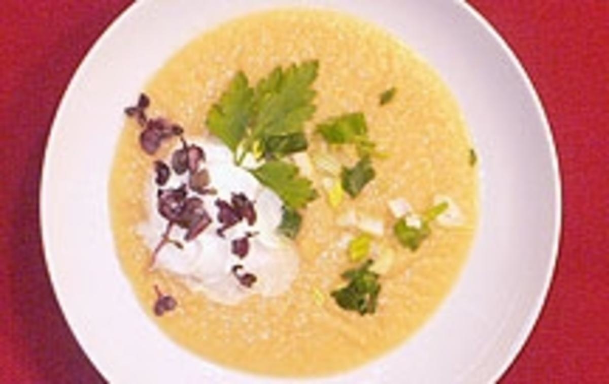 Kartoffel-Sellerie-Suppe