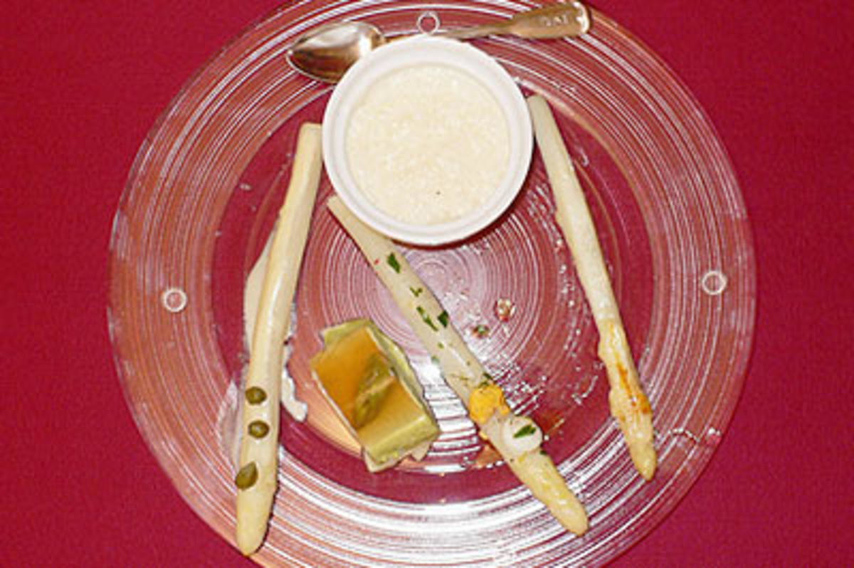 Variation vom Spargel