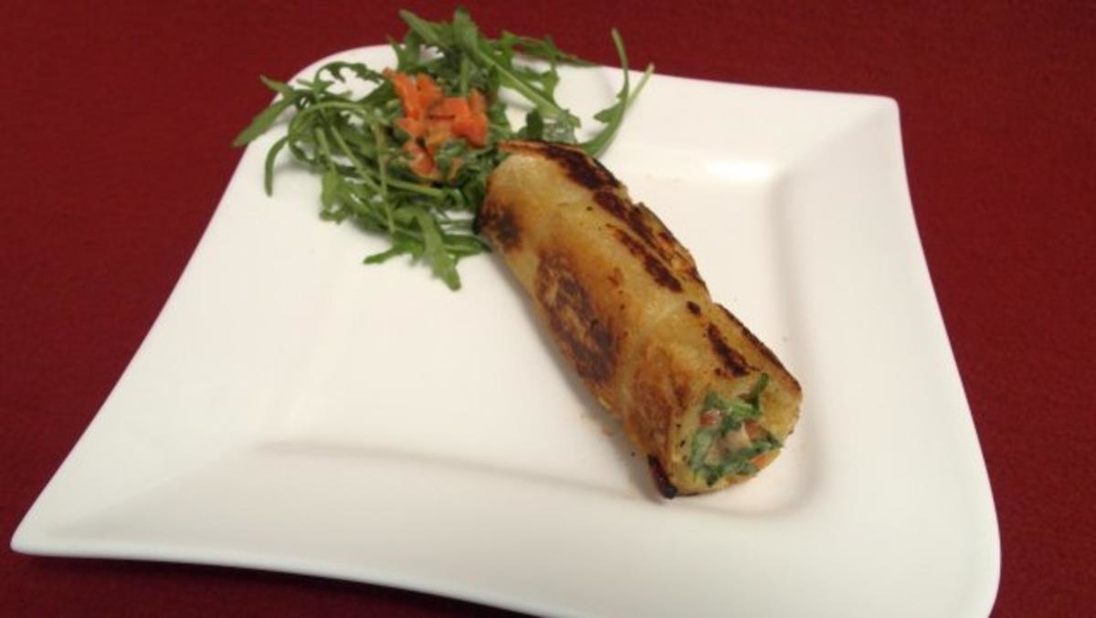 Tunfisch-Tramezzini-Rollen
