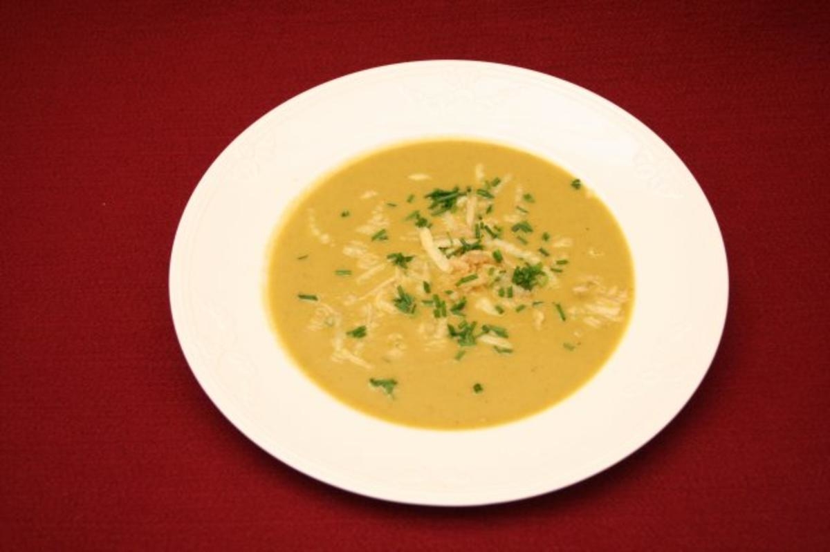 Apfelcrèmesuppe mit Curry
