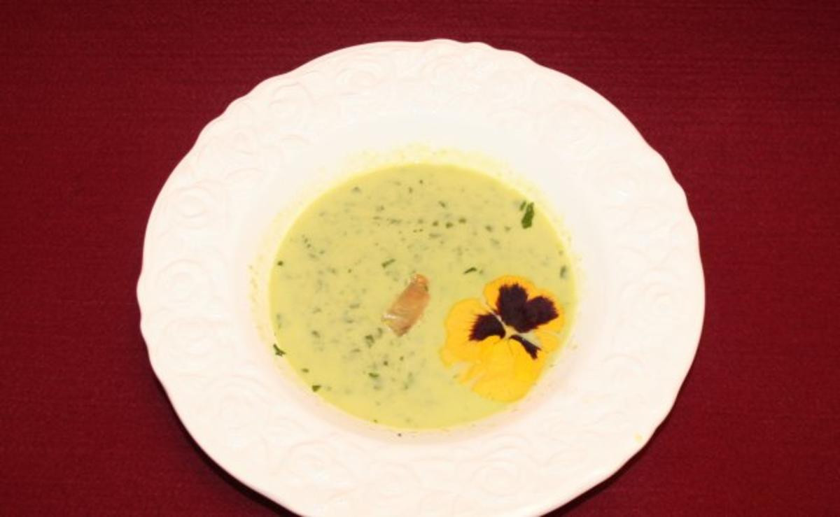 Parmesan-Basilikum-Suppe