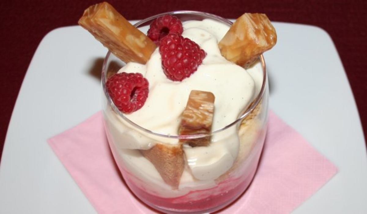 Bienenstich im Glas