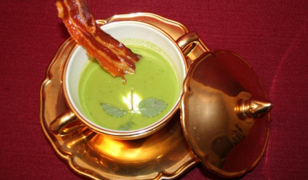 Erbsen-Ingwer-Suppe