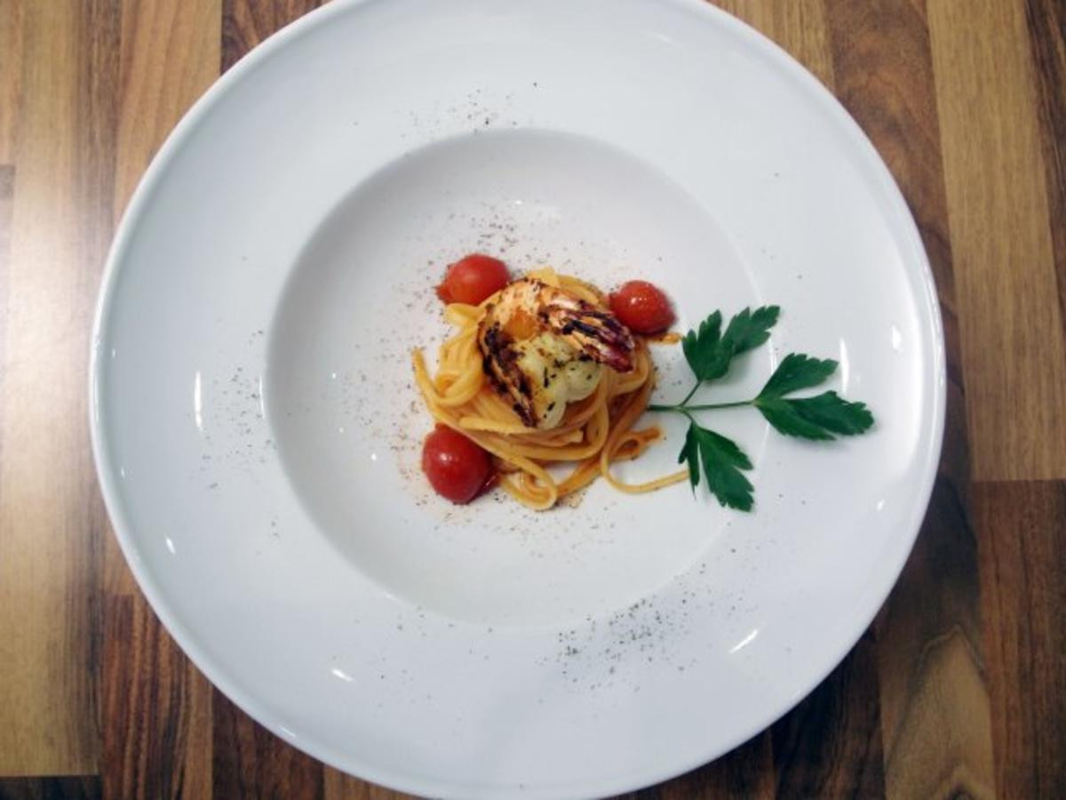 Linguinische Gamba-Ouvertüre di Pomodoro