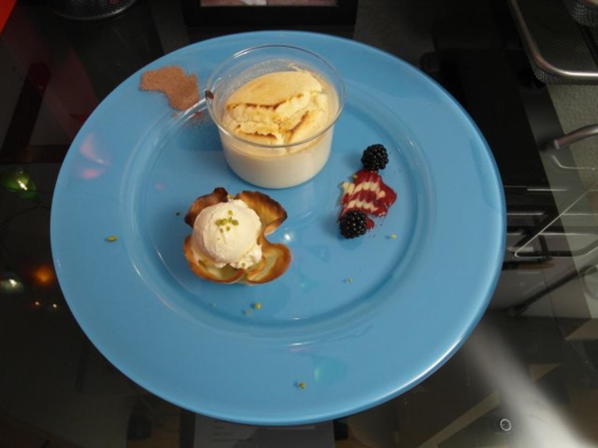Lemon delicious mit Grießeis