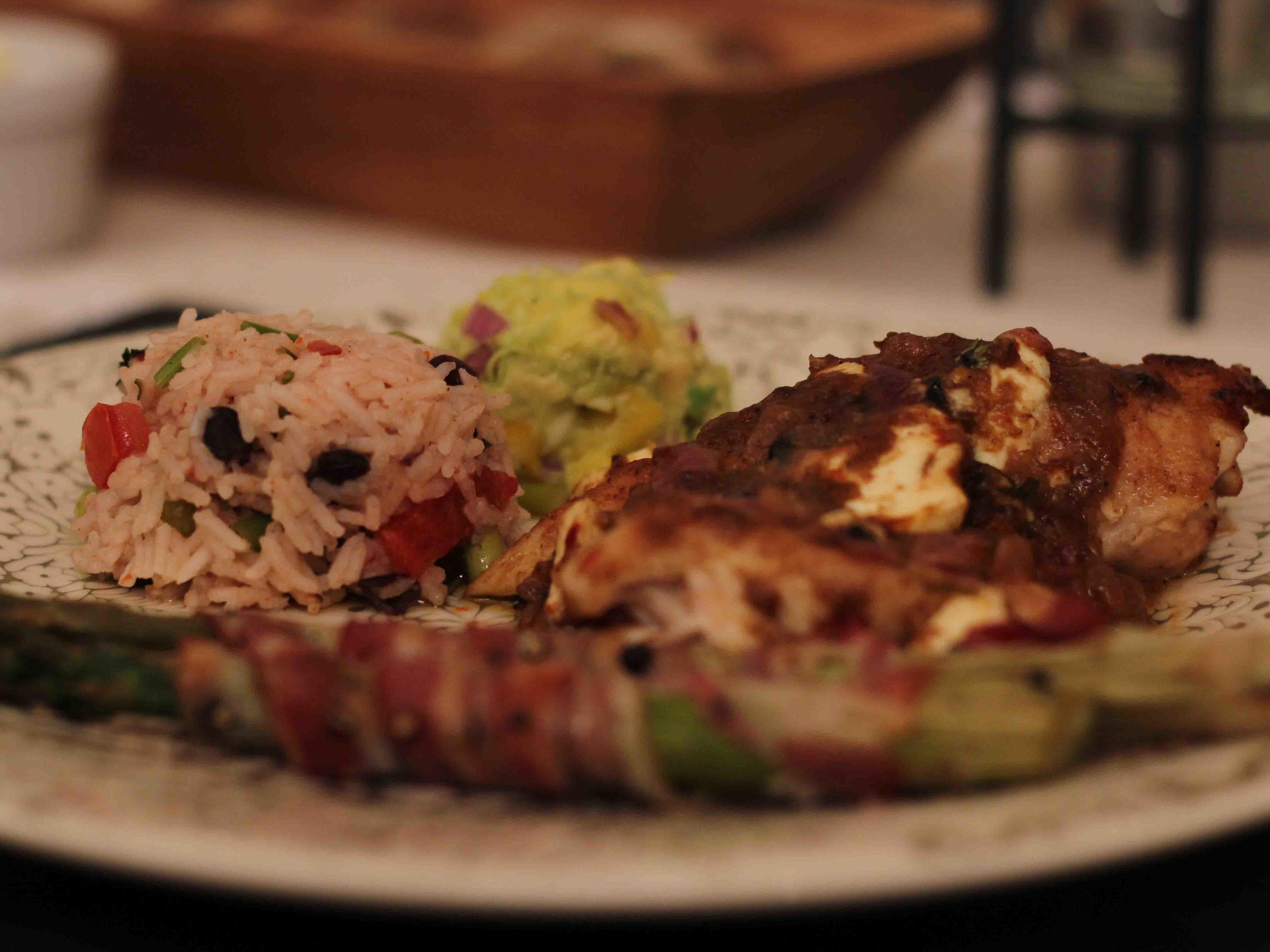Pfannenhähnchen mit einer Limetten-Koriander-Soße