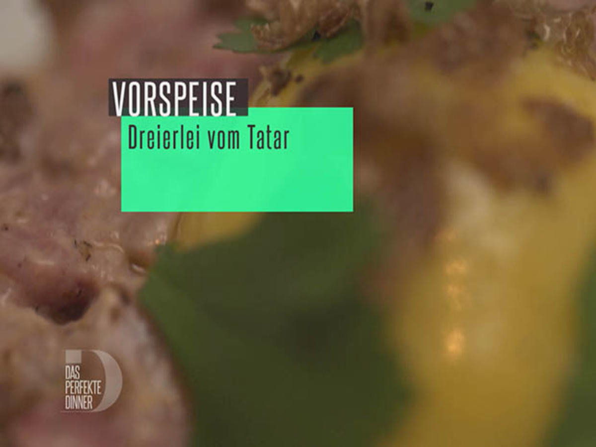 Dreierlei Tatar
