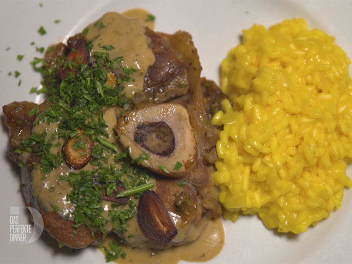 Ossobuco mit Risotto