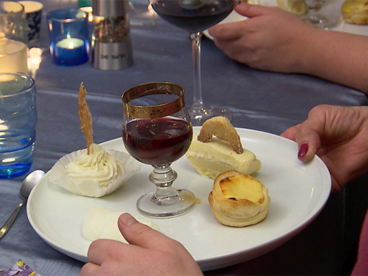 Vanillevariationen mit selbst gemachtem Rumtopf