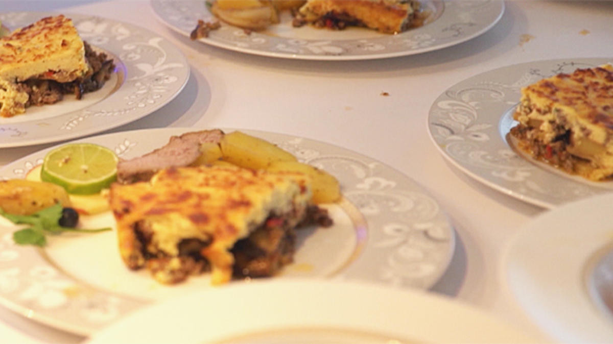 Griechischer Moussaka-Auflauf