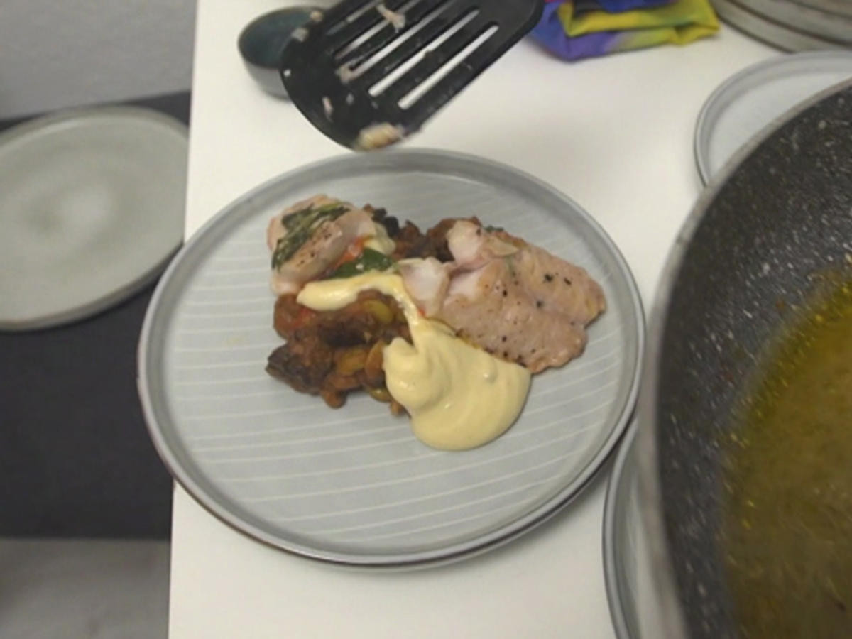 Bohnenragout mit Pulpo