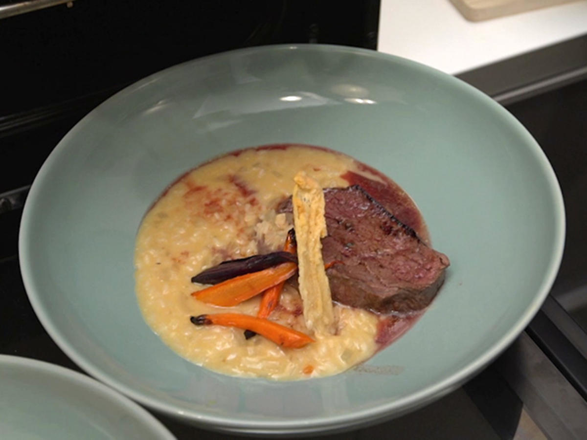 Rinderfilet sous-vide mit Risotto cremoso
