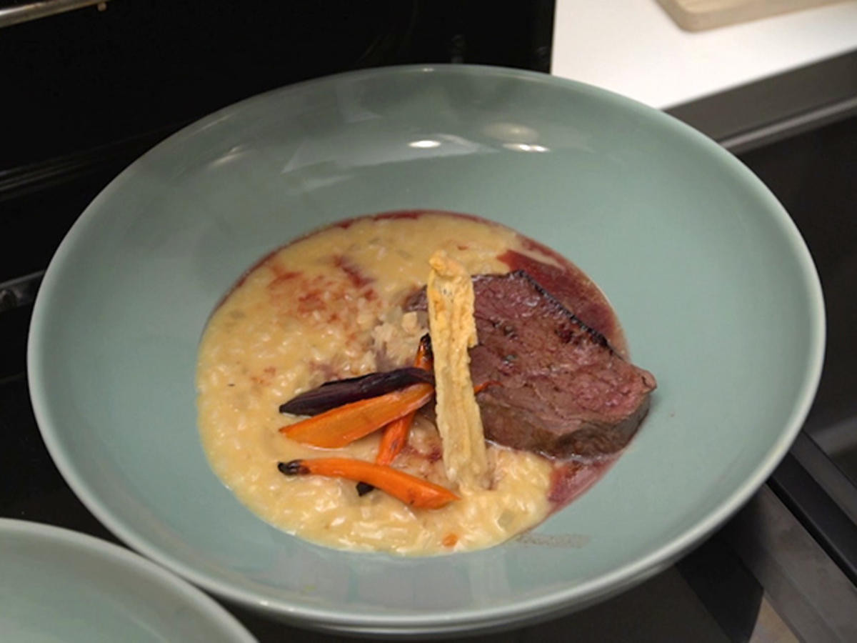 Rinderfilet sous-vide mit Risotto cremoso