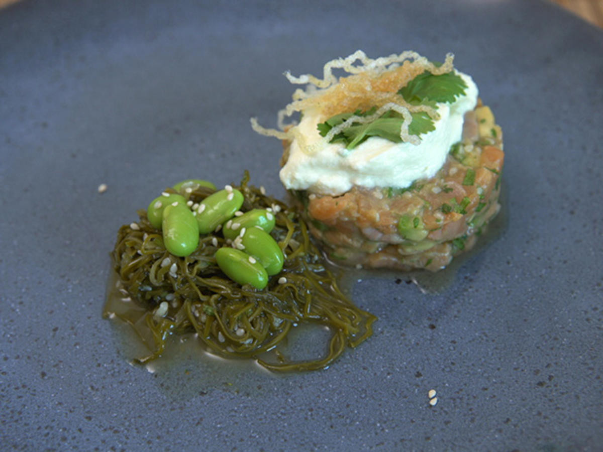 Liaison von Lachs und Limette