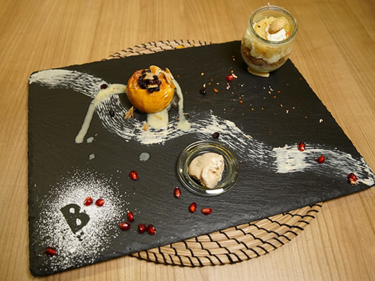 Bild zu: "Winterliches Apfeltrio"