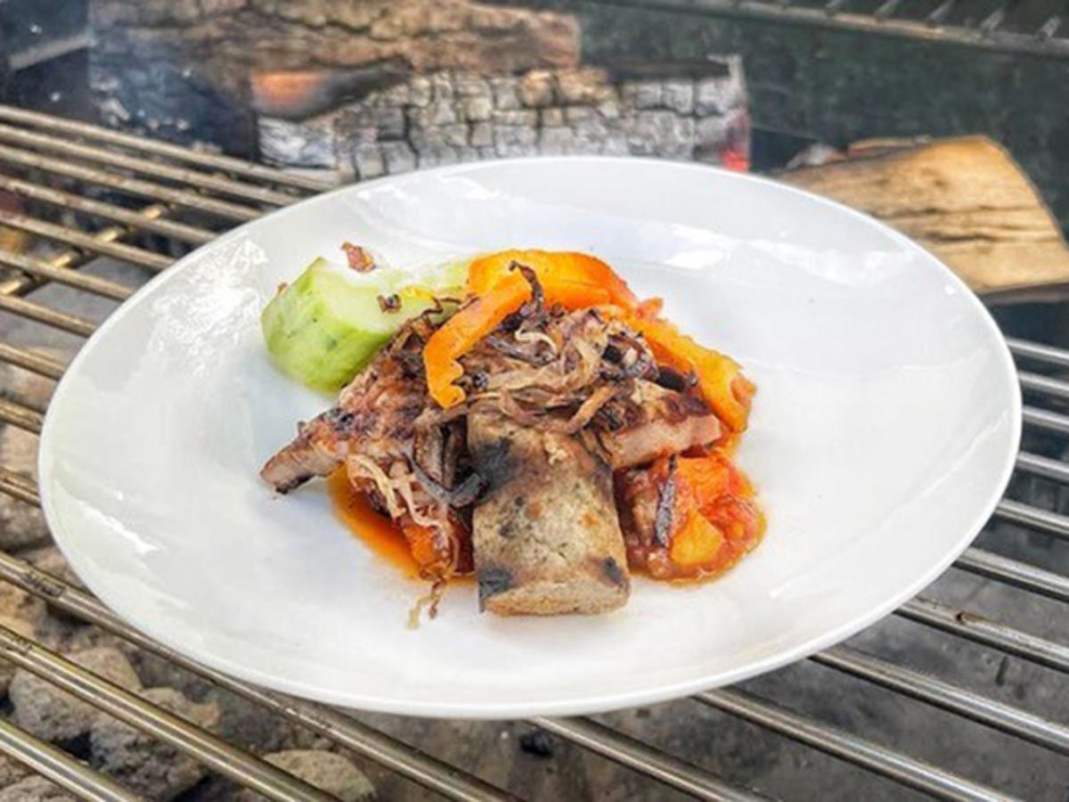 Gegrillte Soljanka vom Kartoffelschwein (Ilka Bessin)