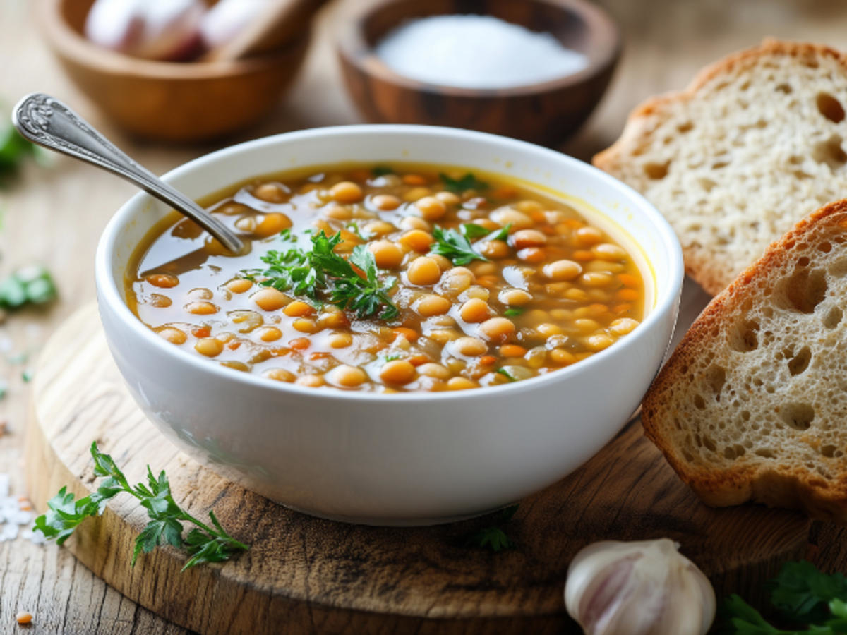 Bild zu: "Linsensuppe nach Maria Staudt"