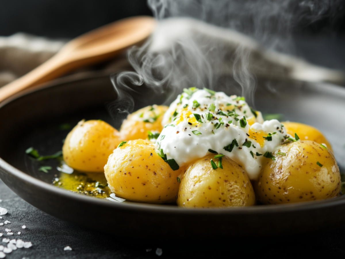 Bild zu: "Pellkartoffeln mit Sahnequark von Ursula Schmitt"