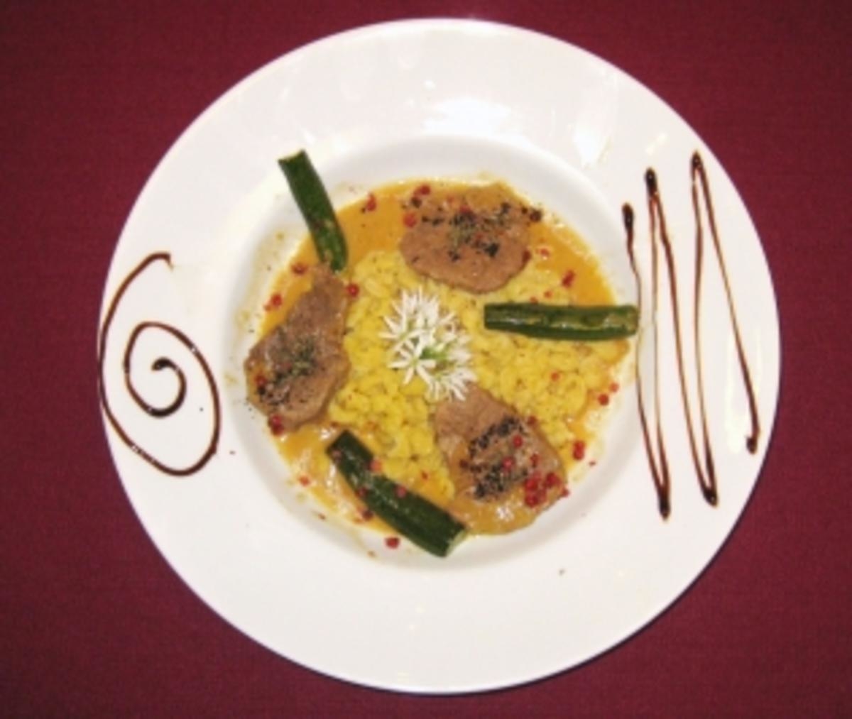 Saurer Tafelspitz mit Vanille-Safran-Spätzle
