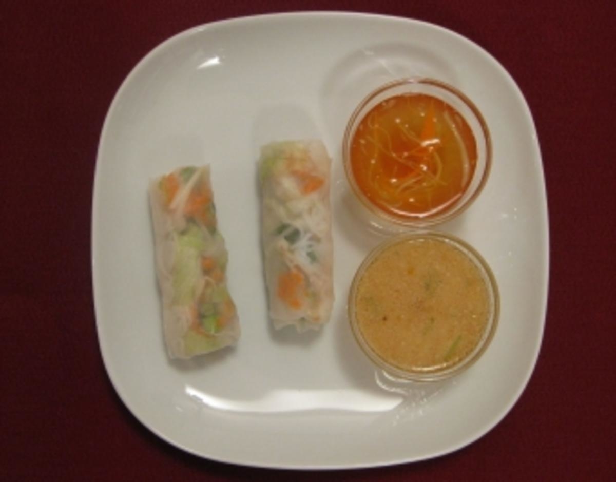 Vietnamesische Reispapierrollen