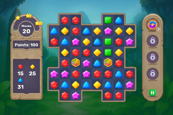 Jewels Blitz Legends-screenshot