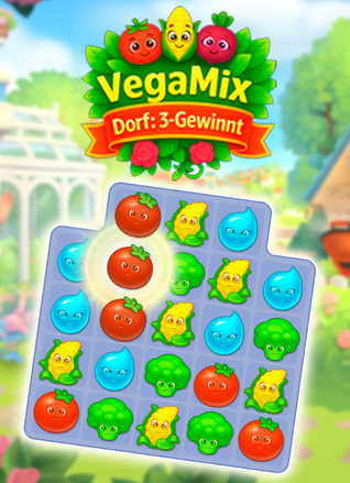 Vega Mix Dorf: 3-Gewinnt