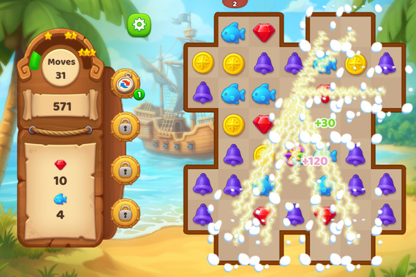 Pirate Story Match-screenshot