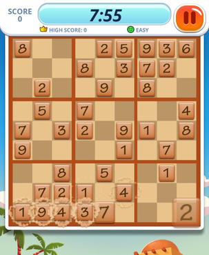 Desert Sudoku-screenshot