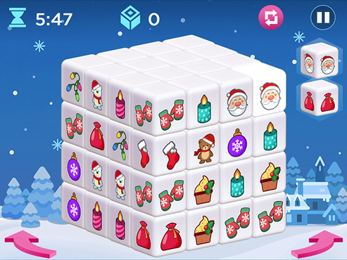 Holiday Mahjong Dimensions-screenshot