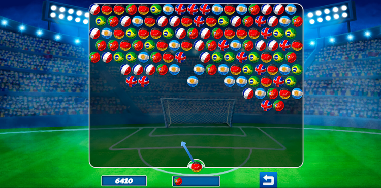 Bubble Shooter World Cup-screenshot