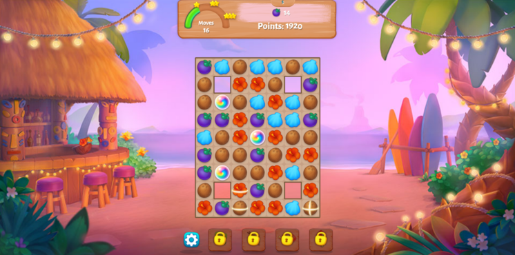 Hawaii Match 3-screenshot