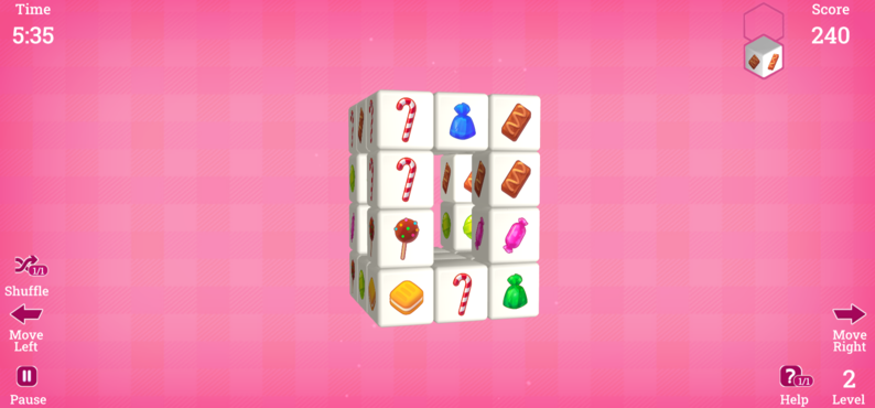 Mahjong 3D Candy-screenshot