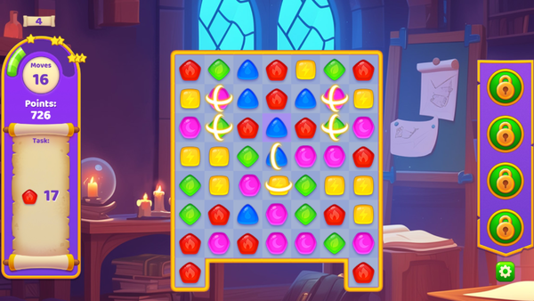 Magic and Wizards Match-screenshot