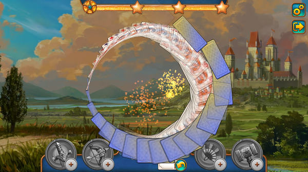 Magic Tri Peaks Solitaire-screenshot