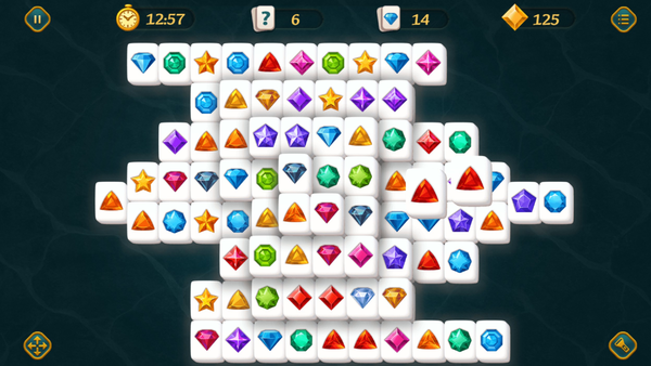 Diamond Solitaire Mahjong-screenshot