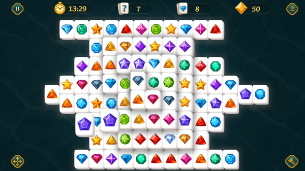 Diamond Solitaire Mahjong-screenshot