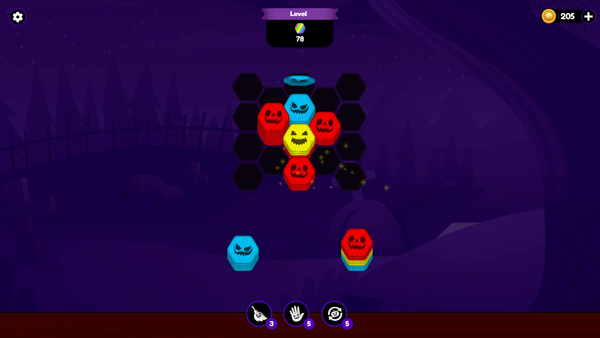 Hexa Sort Trick or Treat-screenshot