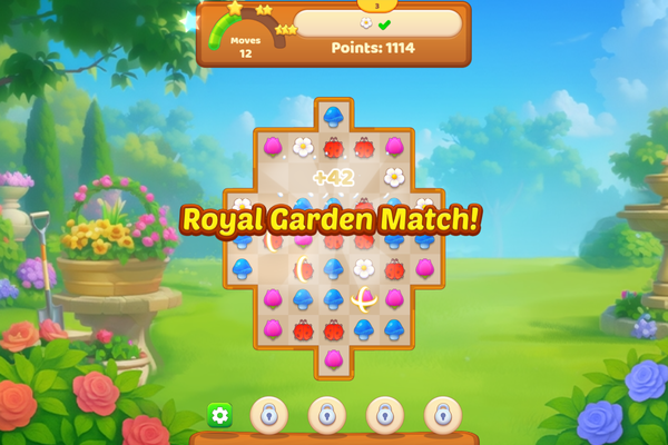 Royal Garden Match 2-screenshot